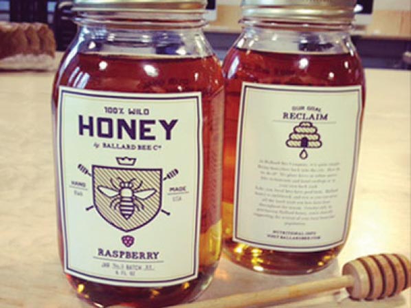Ballard Bee Company product labels