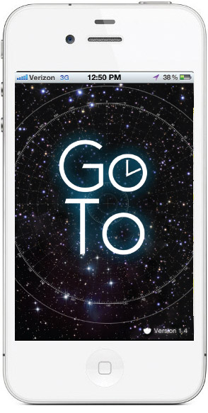 GoTo mobile app interface design