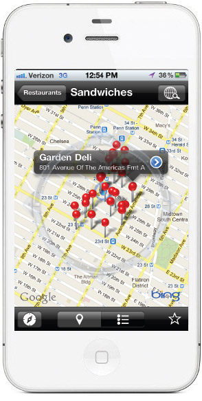 GoTo mobile app interface design