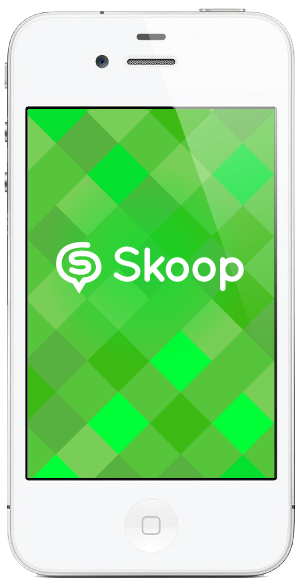 Skoop app interface